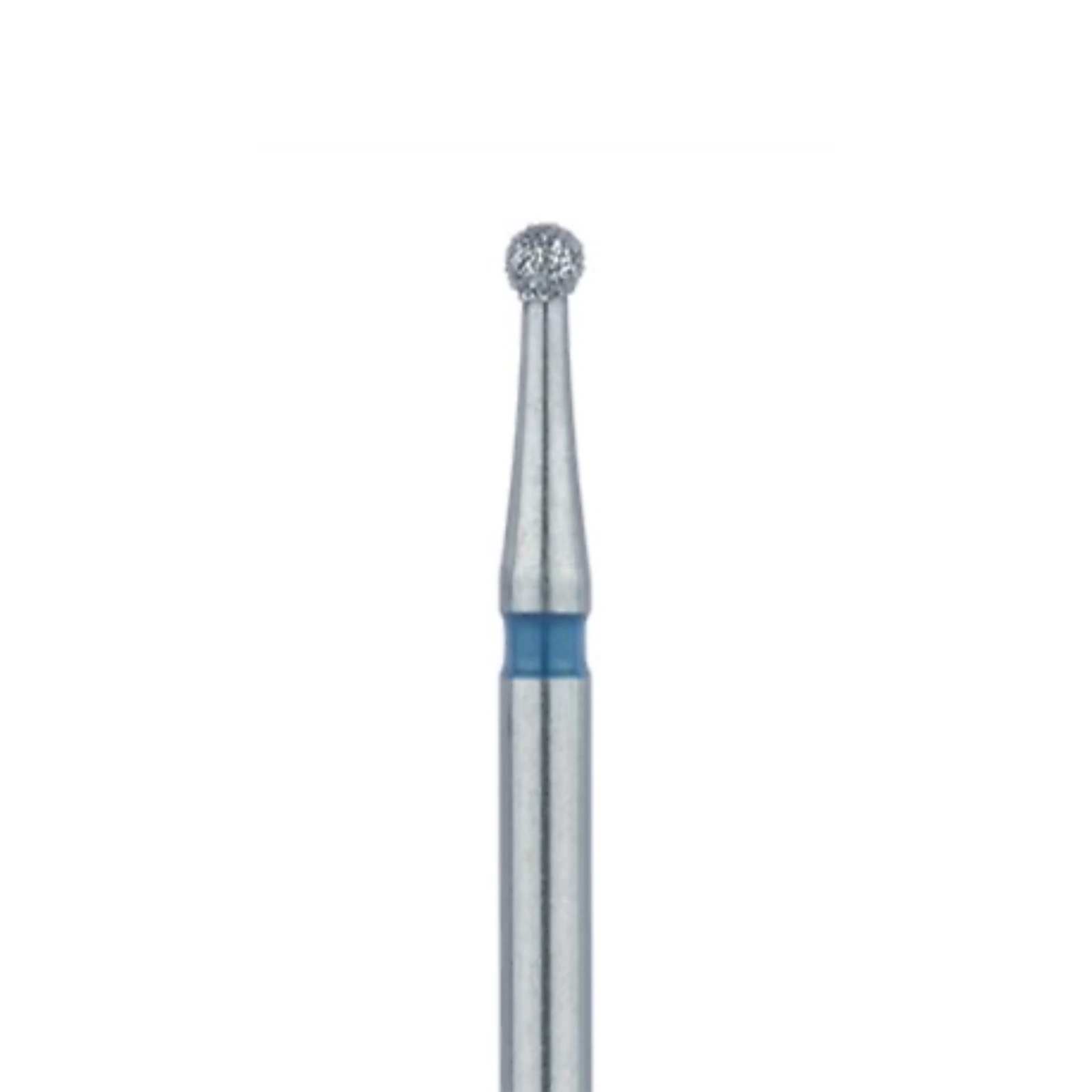 Meisinger 801L-014-FG Medium Diamond Bur, Long Round 1.4mm, Friction Grip, 5/Pk - Meisinger Diamonds 801L-014-FG Medium 5/Pk - Image 1