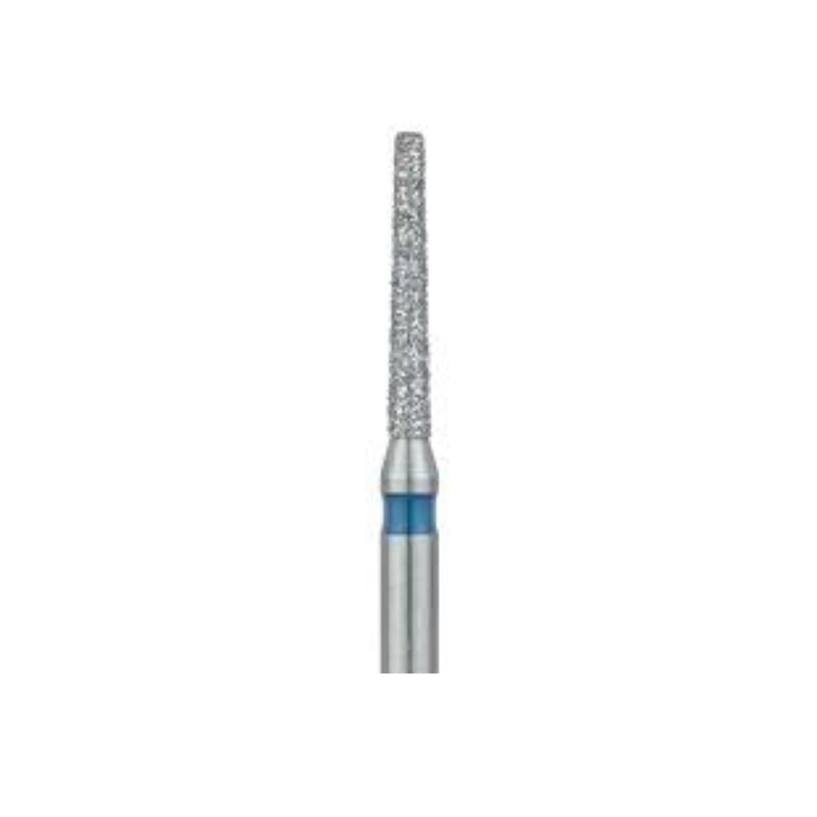 Meisinger 847-014-FG Multi-Use Diamond Bur, Flat End Taper, Medium Grit (Blue), 1.4 mm Head Diameter, Friction Grip, 5/Pk thumbnail 3