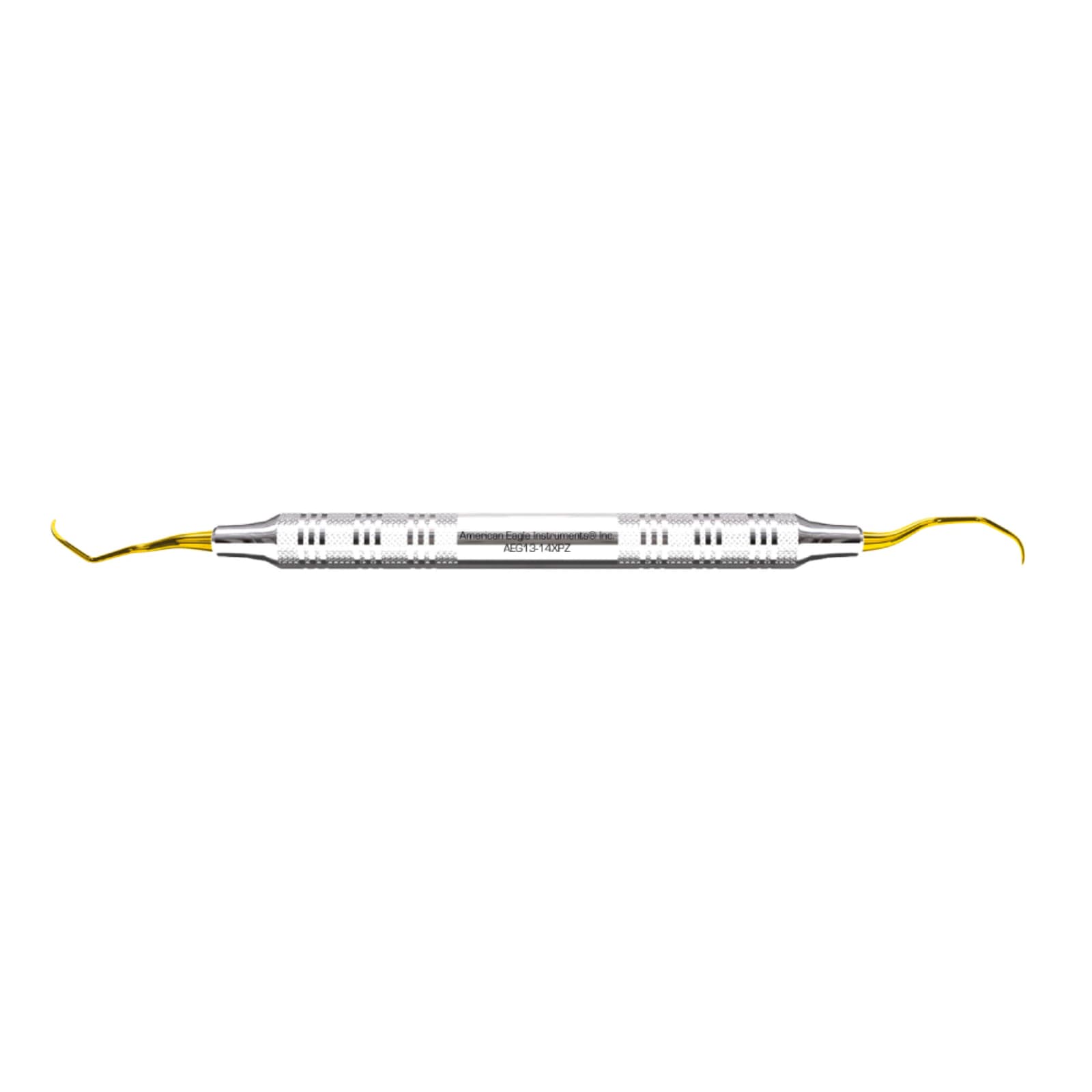 American Eagle Standard Gracey Curette, XP, #13-14, Double-Ended, EagleLite Stainless Steel Handle, 3/8", Sharpen-Free, AEG13-14XPZ thumbnail 9