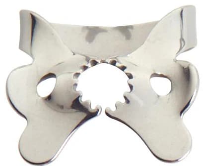 Ivory Tiger Rubber Dam Clamp, #1T Bicuspid Serrated, Winged, 50057841 thumbnail 5