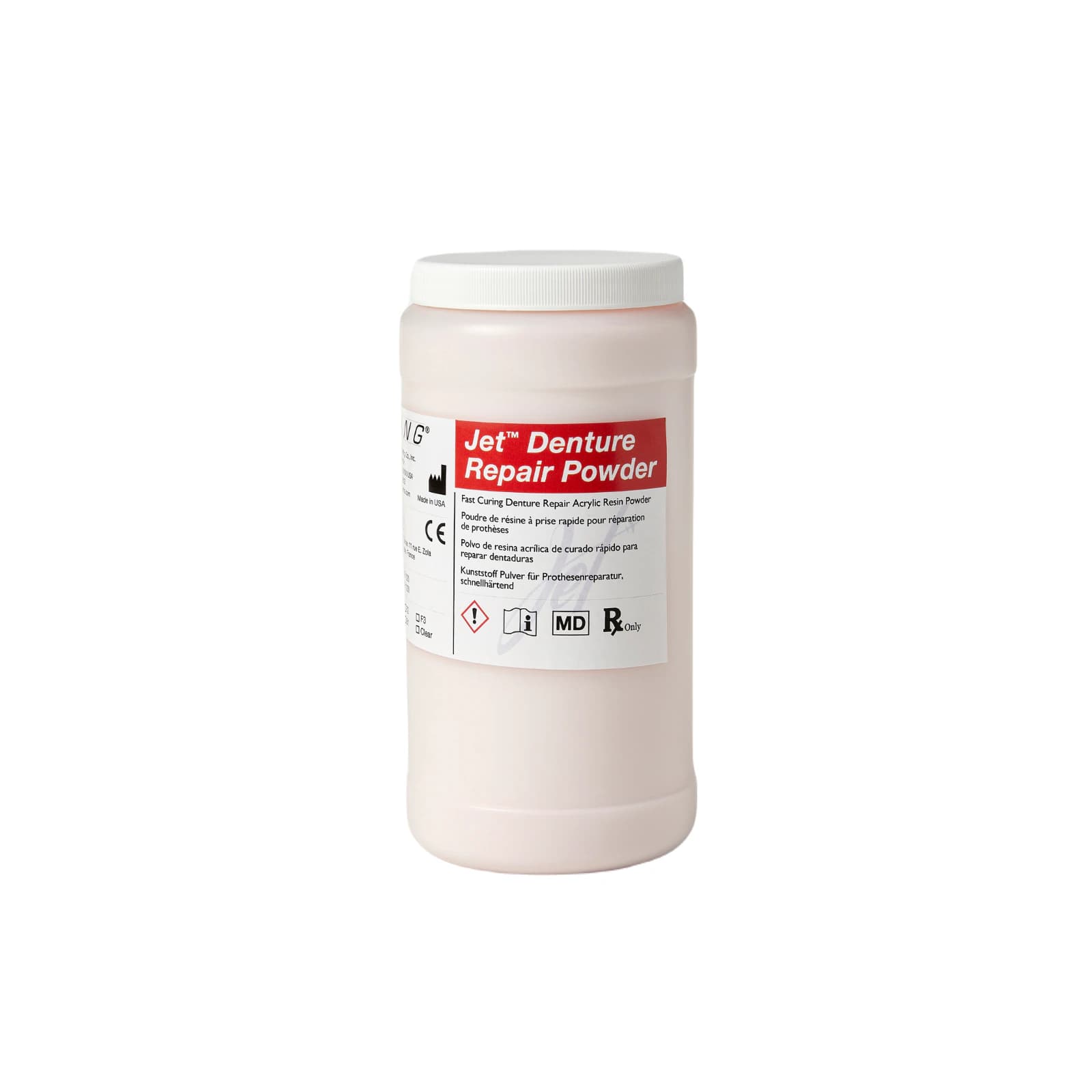 Jet Denture Repair Powder, Shade B1, 100g, Bottle - Jet Denture Repair Powder 100g B1 - Image 1