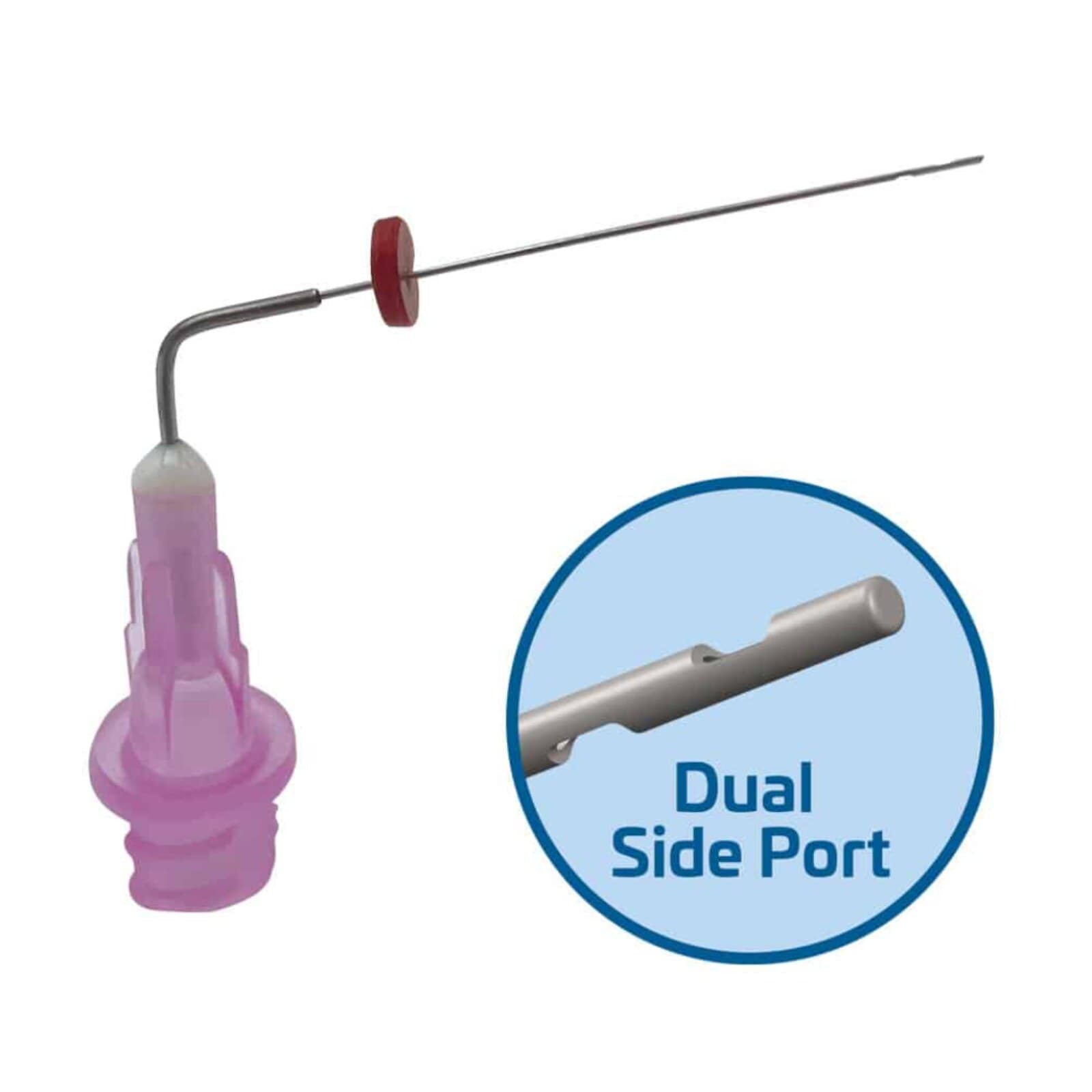 Voyager Endo Irrigating Tips, 30 Gauge, 27 mm, Dual Side Port, Purple, 50/Pack thumbnail 2