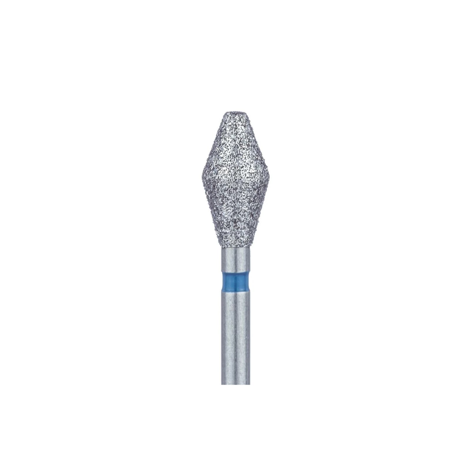 Meisinger Multi-Use Diamond Bur, FG, Double Cone Barrel, #811L, 3.7 mm, Medium, Blue, 2/Pk, 811L-037-FG thumbnail 3