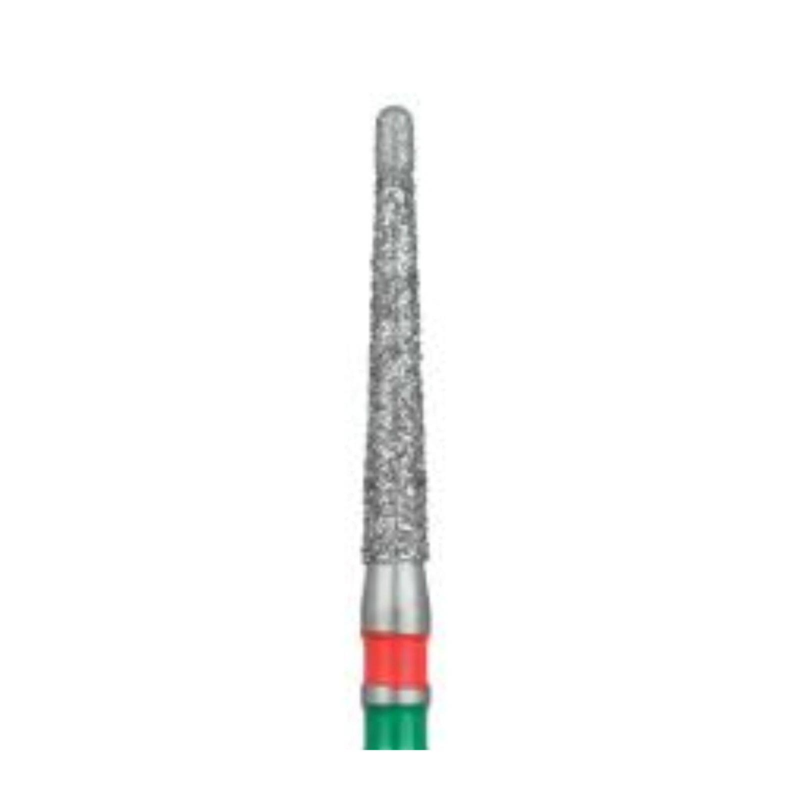 Meisinger 852GF-016 FG Fine/Coarse Diamond Bur, Tapered Round End, 1.6mm, Multi-Use, Pack of 5 thumbnail 3