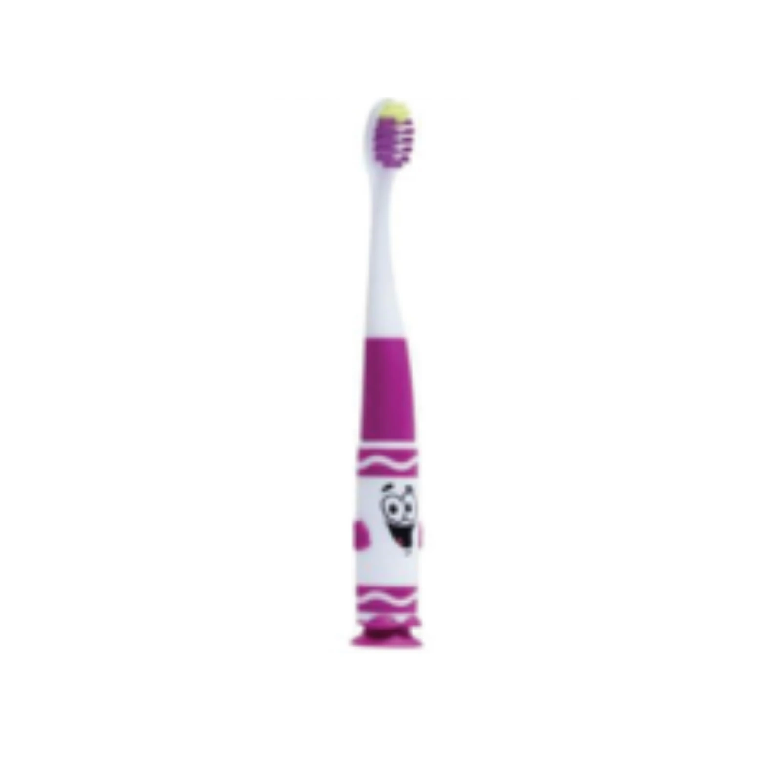 GUM Crayola Pip-Squeaks Battery-Powered Toothbrush, Ultra Soft, Ages 3-5, Assorted Colors, 12/Box, 232PY thumbnail 2