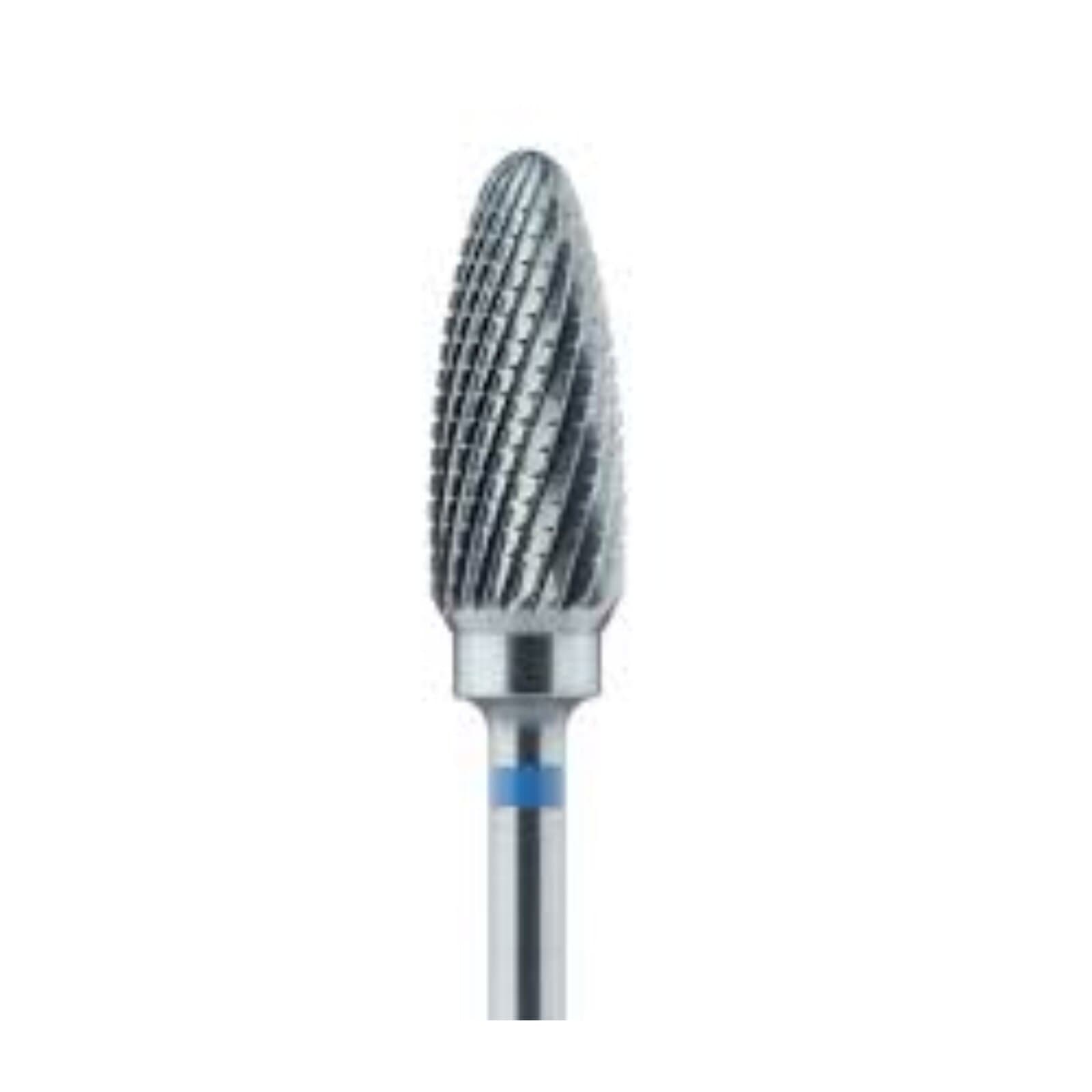 Meisinger HM251Q-060 Lab Carbide Bur, Q-Cut Cross Cut, Tapered Round End, Medium, 6.0 mm Diameter, HP, 1 Each thumbnail 2
