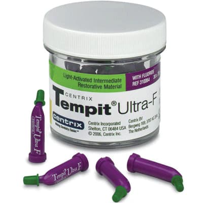 Tempit Ultra-F Temporary Filling Material, Refill Tips, 0.20 g, 30/Jar, 310064 thumbnail 13