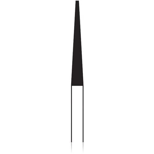 NTI Universal Cutter, Regular Cross Cut (E), Round End Taper, HP, 2.3 mm Head Diameter, 17 mm Head Length, Blue Ring, UC257E-023 thumbnail 2