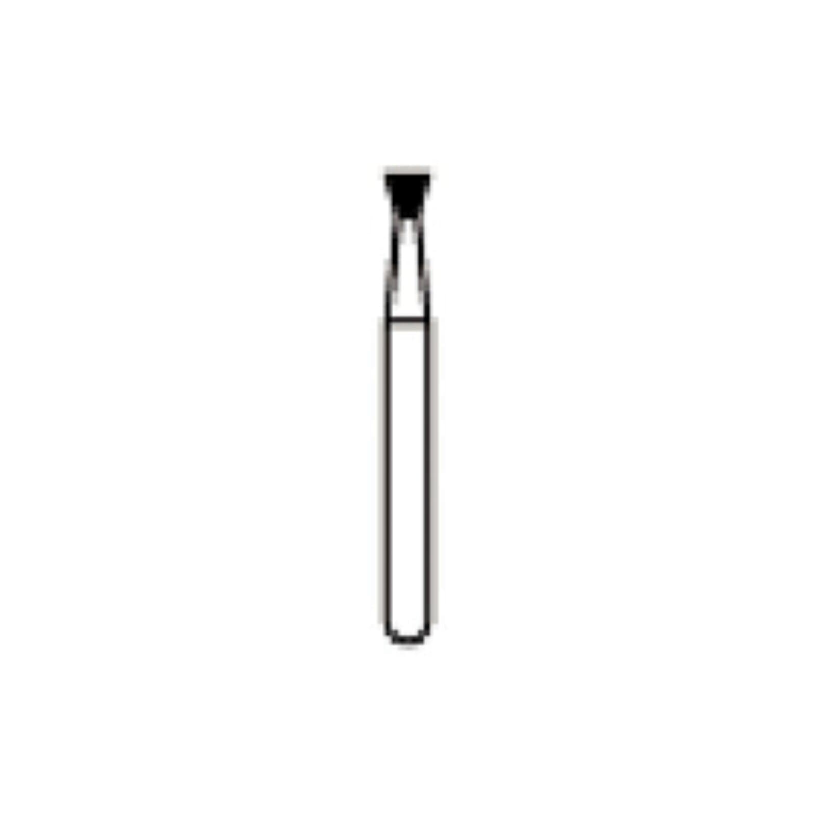 NTI Diamond Bur, Friction Grip, Medium Grit, Inverted Cone, #805-018 (1.6 mm Head Length), 5/Pack, M805-018 thumbnail 2