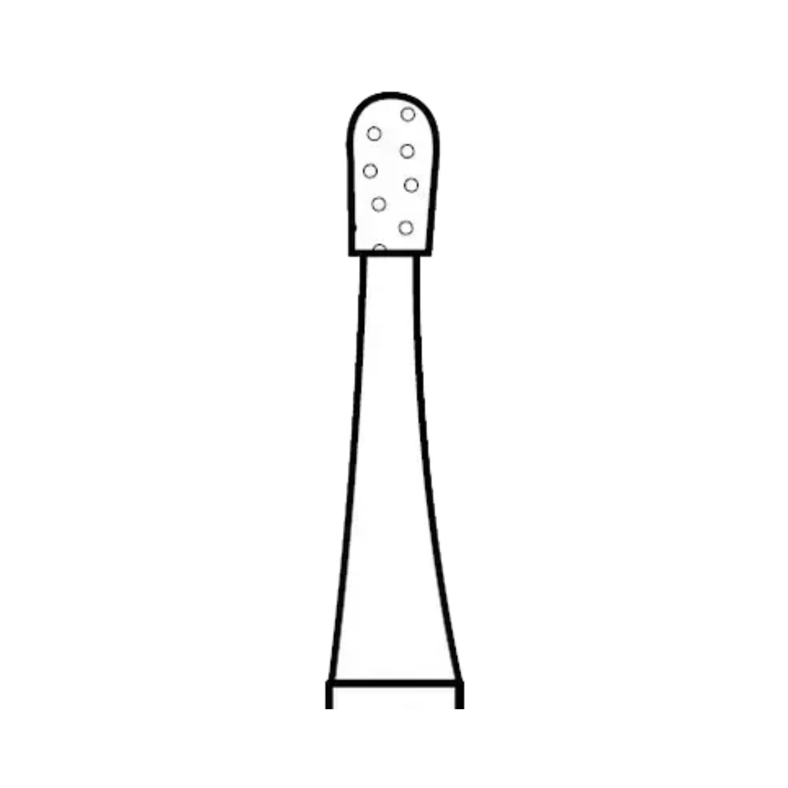 Two Striper Operative Diamond Bur, FG, Pear, #330, Medium Grit, Blue Ring, 0.9 mm, 5/Pk, 2013261 thumbnail 7