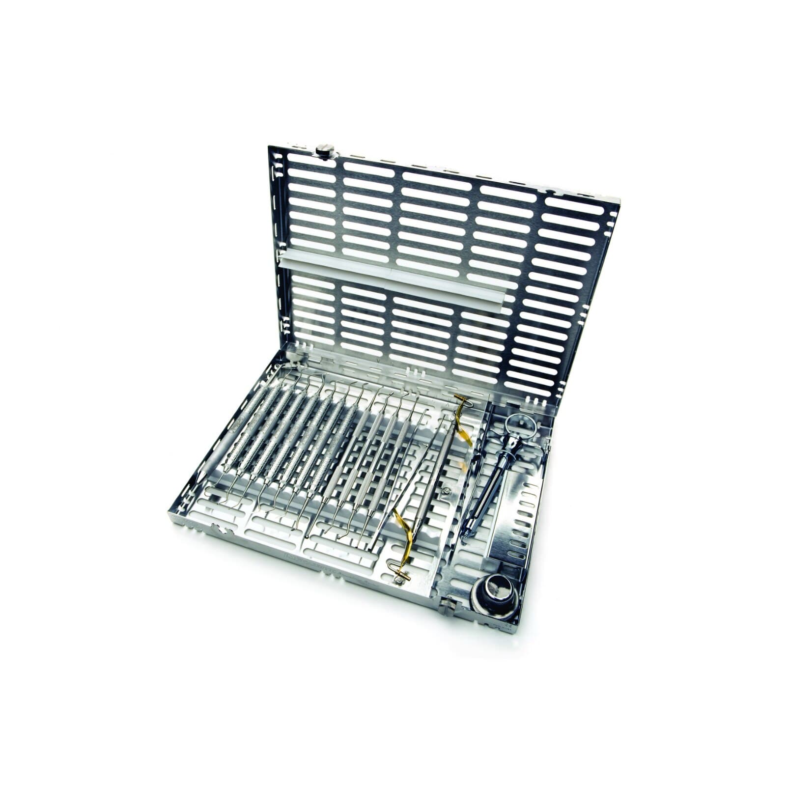 Hu-Friedy IMS Infinity Series 16-Instrument Large Cassette, Gray, 11" x 8" x 1.25", IMN4161 thumbnail 2