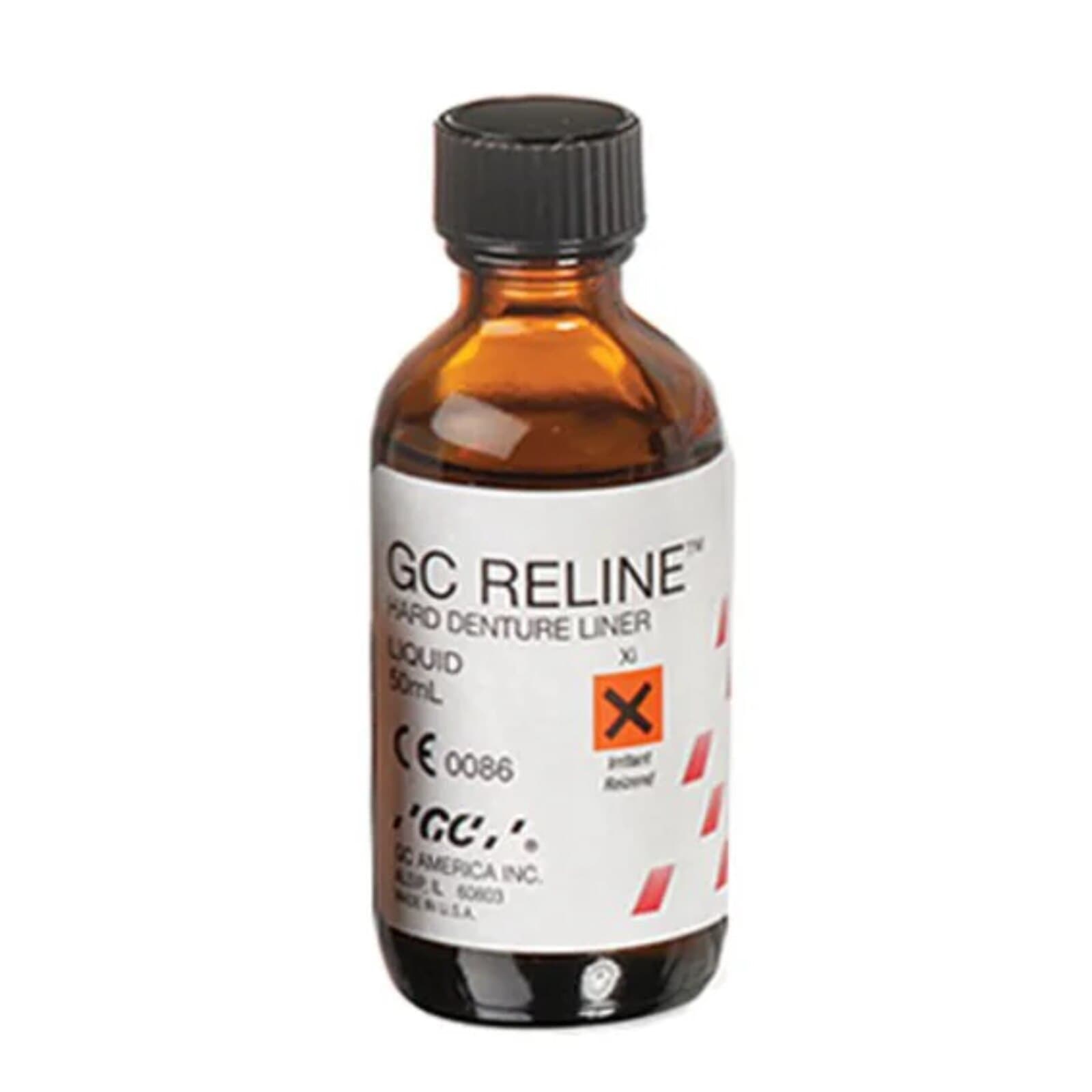 GC Reline Hard Denture Chairside Reline Material, Liquid Refill, 50 mL, 346191 thumbnail 5