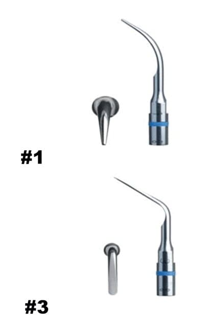 Acteon Satelec #2 Ultrasonic Scaler Tip, Voluminous Calculus, Supra-Gingival, Steel, 1/Pk, F00247 thumbnail 3
