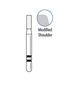 Two Striper® Diamond Bur FG #521.4 KR Cylinder, Coarse, Green Ring, 1.4 mm Diameter, 4.0 mm Length, 5/Pkg (2015987) thumbnail 2