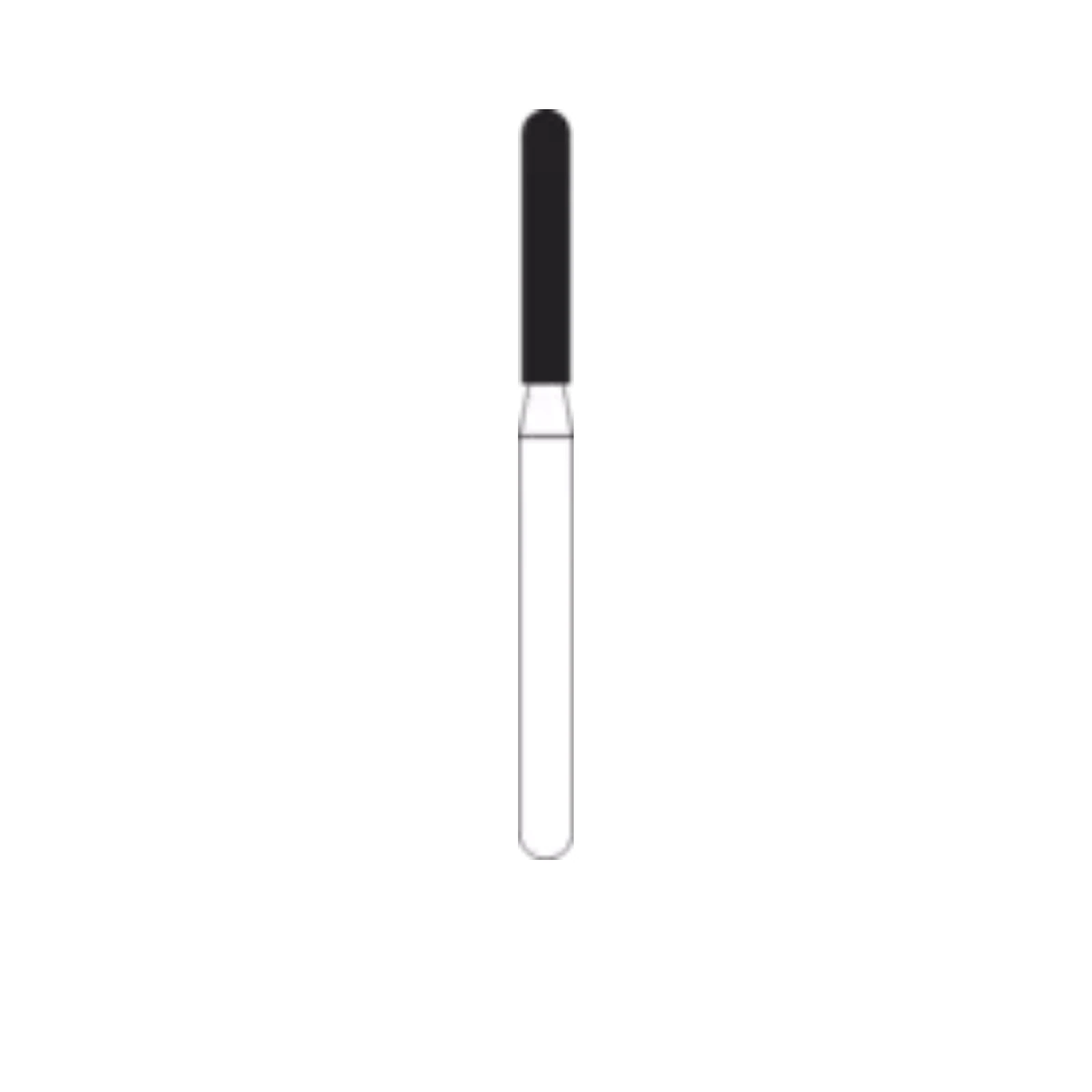 NTI FG Diamond Bur, Coarse Grit, Round End Cylinder, Friction Grip, 1.4 mm Diameter, 8.0 mm Length, Green Ring, 5/Pkg, C881-014 thumbnail 2