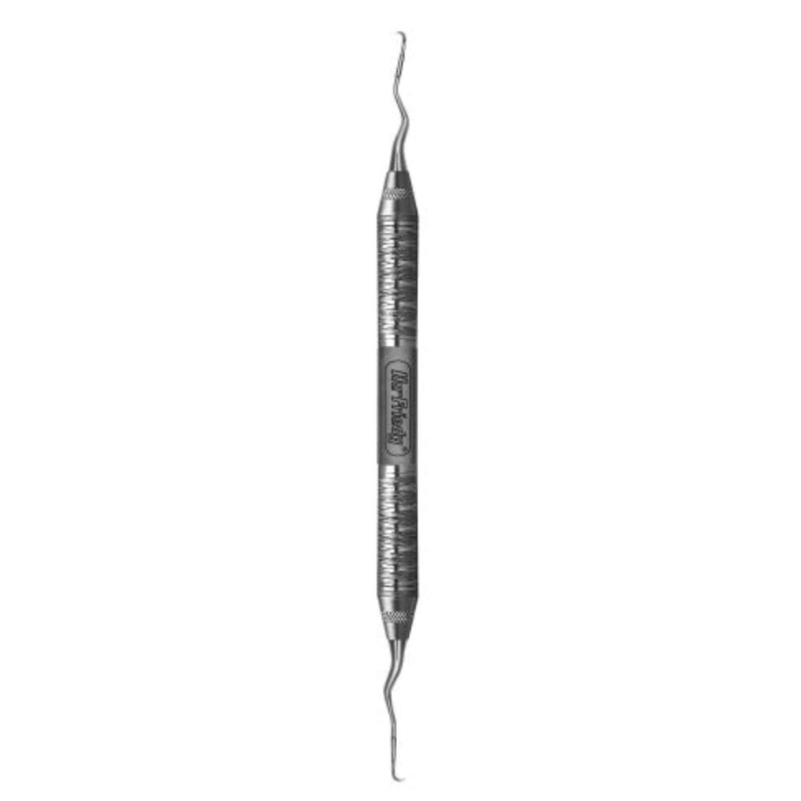 Hu-Friedy Vision Curvette Curette #13/14, #6 Satin Steel Handle, Double End, SGC13/146 thumbnail 2