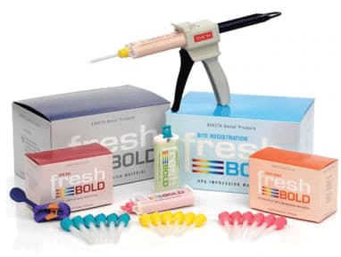 Exacta Fresh Bold Bite Registration Material, Fast Set, 2/Pk, 50ml Cartridge Refill with 6 Mixing Tips, FBBRFS thumbnail 6