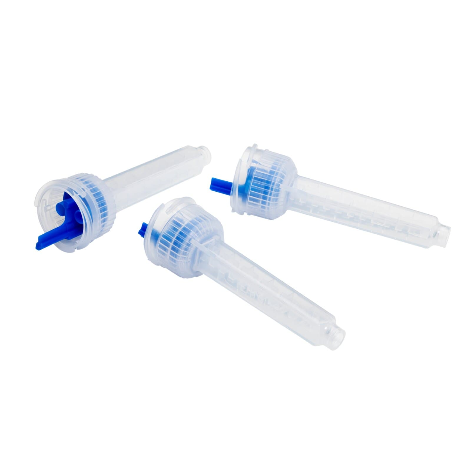Genie HP Mixing Tips, High/Medium Viscosity, Blue, 6.5 mm, 50/Bag, 72100FG thumbnail 2