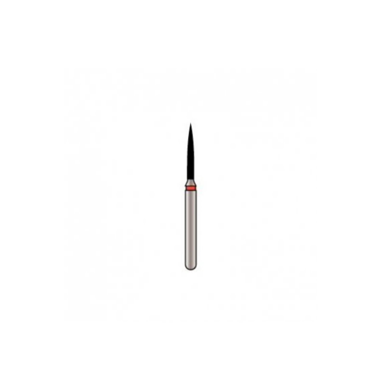 Alpen X1 Single Use Diamond Bur, FG, Fine Grit, Flame Shape, #862-016, 1.6 mm Diameter, 8.0 mm Length, 25/Pk, X862F016 - Alpen X1 Disp Diamond FG 862F-016 25/Pk - Image 1