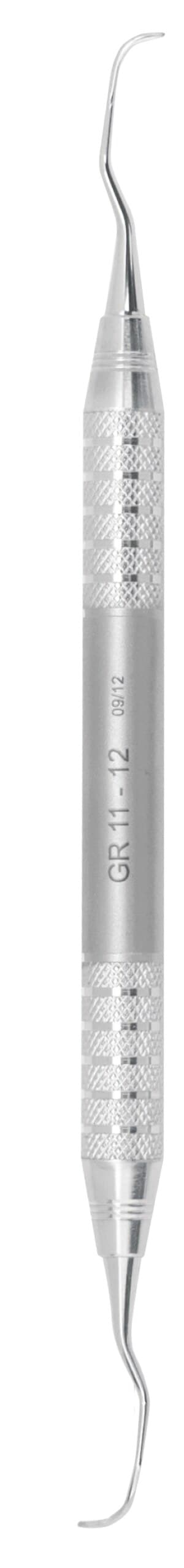 A. Titan Instruments HyLite #11/12 Gracey Curette, Double-Ended, Stainless Steel, 1/Pk thumbnail 2