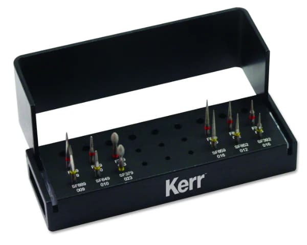 Kerr Rotary NTI Composite Contouring and Finishing Logic Set, 10-Piece Diamond Bur Kit, LS-301 thumbnail 3