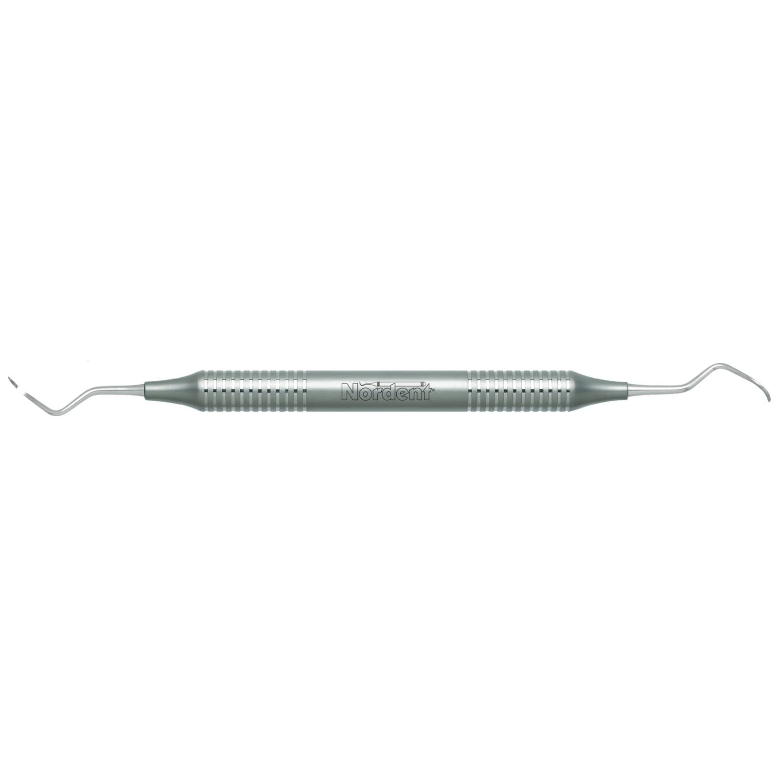 Nordent #157-158 Double-Ended Posterior Sickle Scaler, DuraLite Round Handle - #157-158 Double-Ended Posterior Sickle Scaler - Image 1