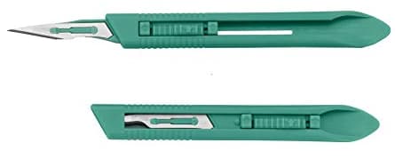 Retractable Safety Scalpel with #15 Blade, 10 per Box - Retractable Safety Scalpel & #15 Blade 10/bx - Image 1