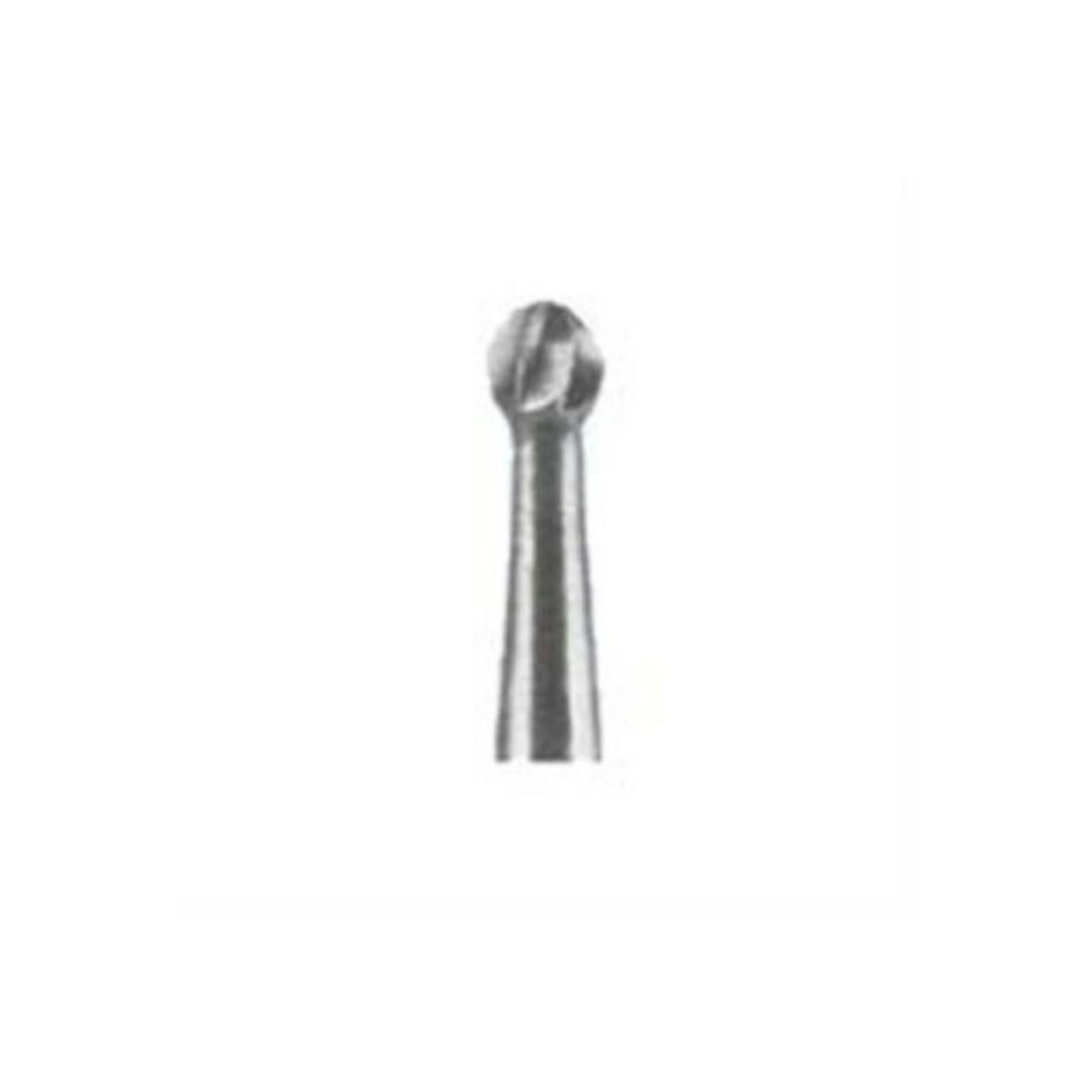 Midwest Operative Carbide Bur FG #1/4 Round, 0.5 mm Diameter, 6 Flutes, Friction Grip, 10/Pk, 389201 thumbnail 2