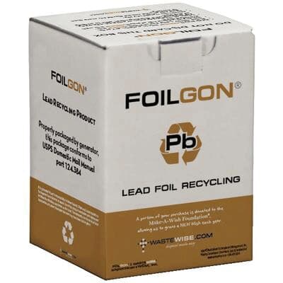 Foilgon Mail-in Lead Foil Recycling Kit, 7 lb Capacity, 1/Pk, FOILGON thumbnail 3