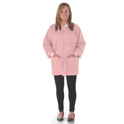 SafeWear Hipster Jacket, Small, Pretty Pink, SMS, AAMI Level 2, 12/Pk, 8102-A thumbnail 9