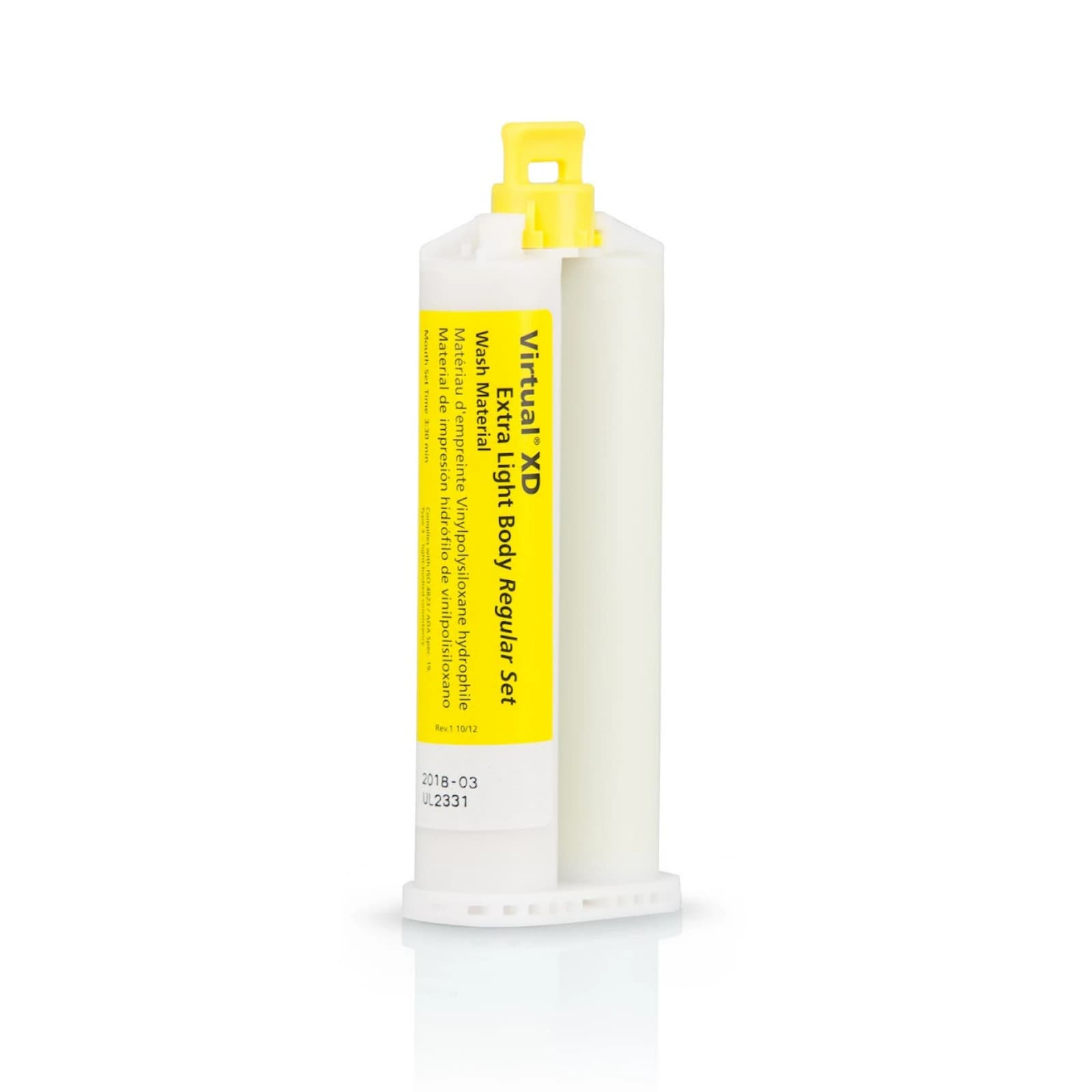 Virtual XD X-Light Body Refill RS, Vinylpolysiloxane Impression Material, 2/Pack thumbnail 2