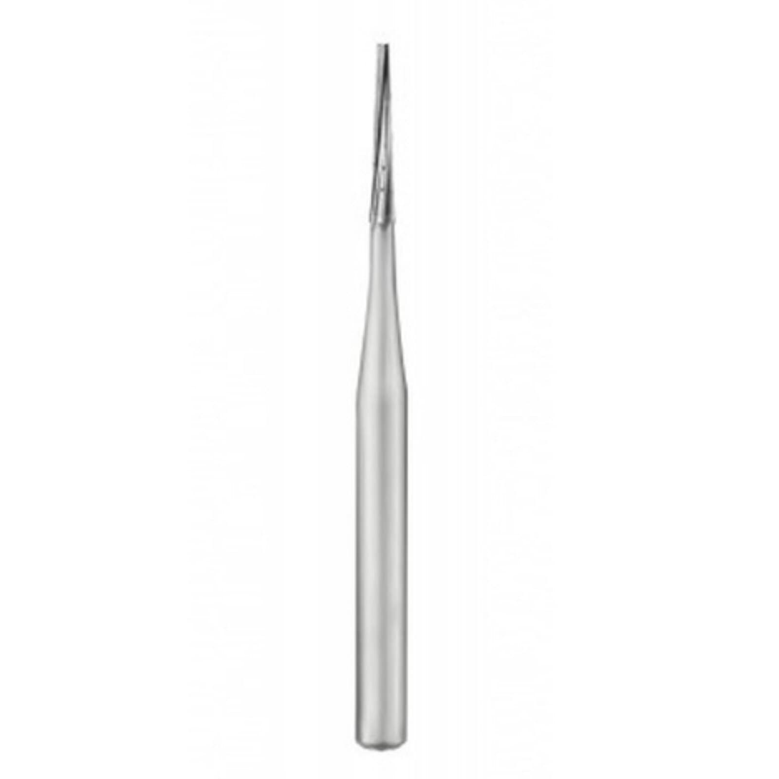 SS White FG #699L Carbide Bur, Long Taper Fissure Flat End Cross Cut, 10/Pk, 16892 thumbnail 3