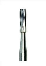 SS White FG #56 Short Shank Carbide Bur, Straight Fissure Flat End, Plain, 0.8 mm Diameter, 3.5 mm Head Length, 100/Pkg thumbnail 2