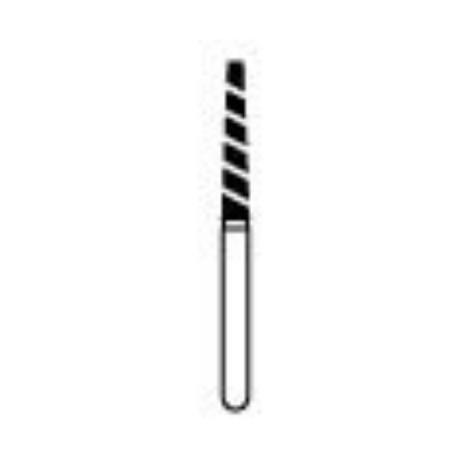 NTI Turbo Diamond Bur, FG, Super Coarse, Flat End Taper, 848-T-016, 1.6 mm Diameter, 5/Pk, SC848-T-016 thumbnail 3