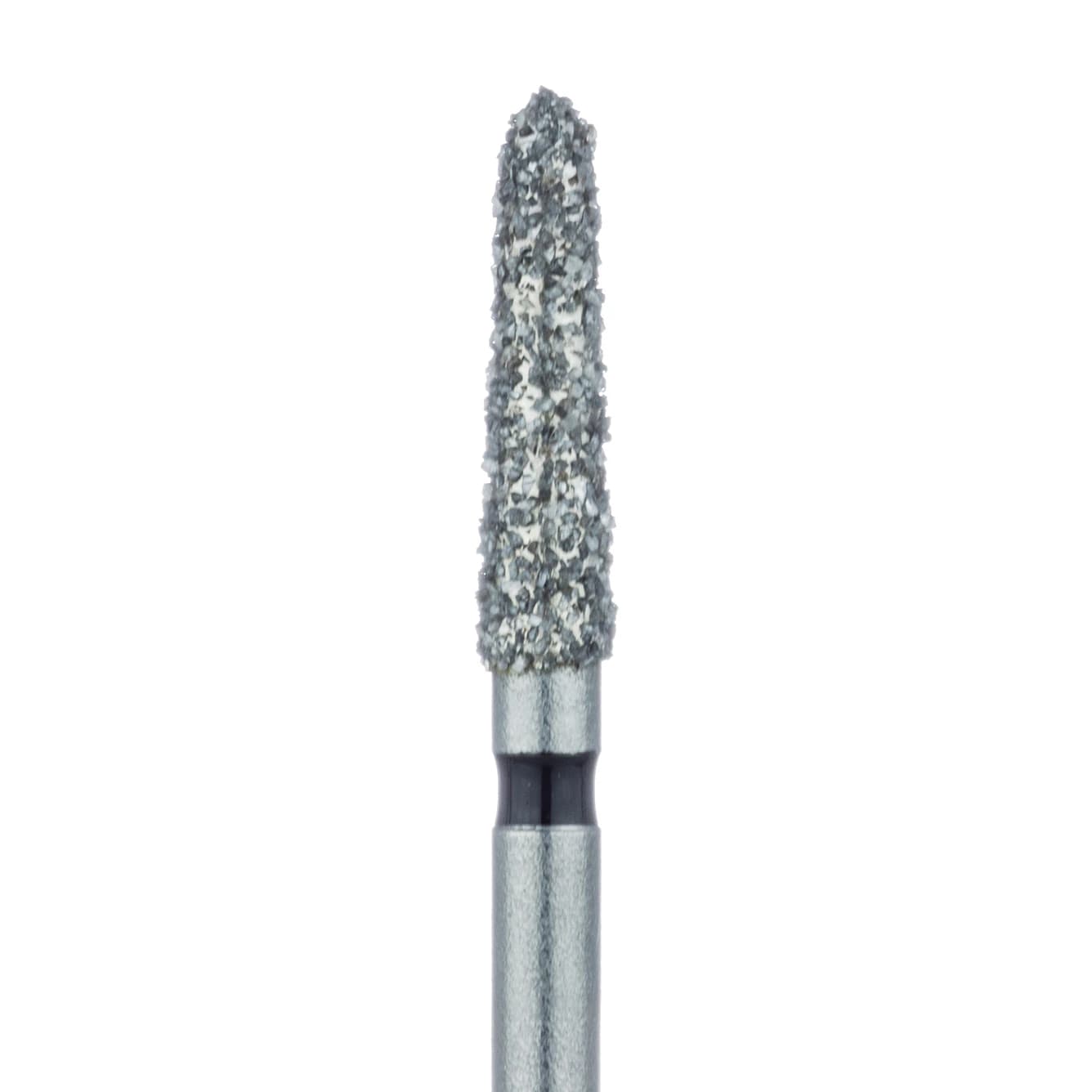 Meisinger 878H-021-FG Multi-Use Diamond Bur, Super Coarse, Tapered Torpedo/Modified Chamfer, 2.1 mm, Friction Grip, 5/Pk thumbnail 3