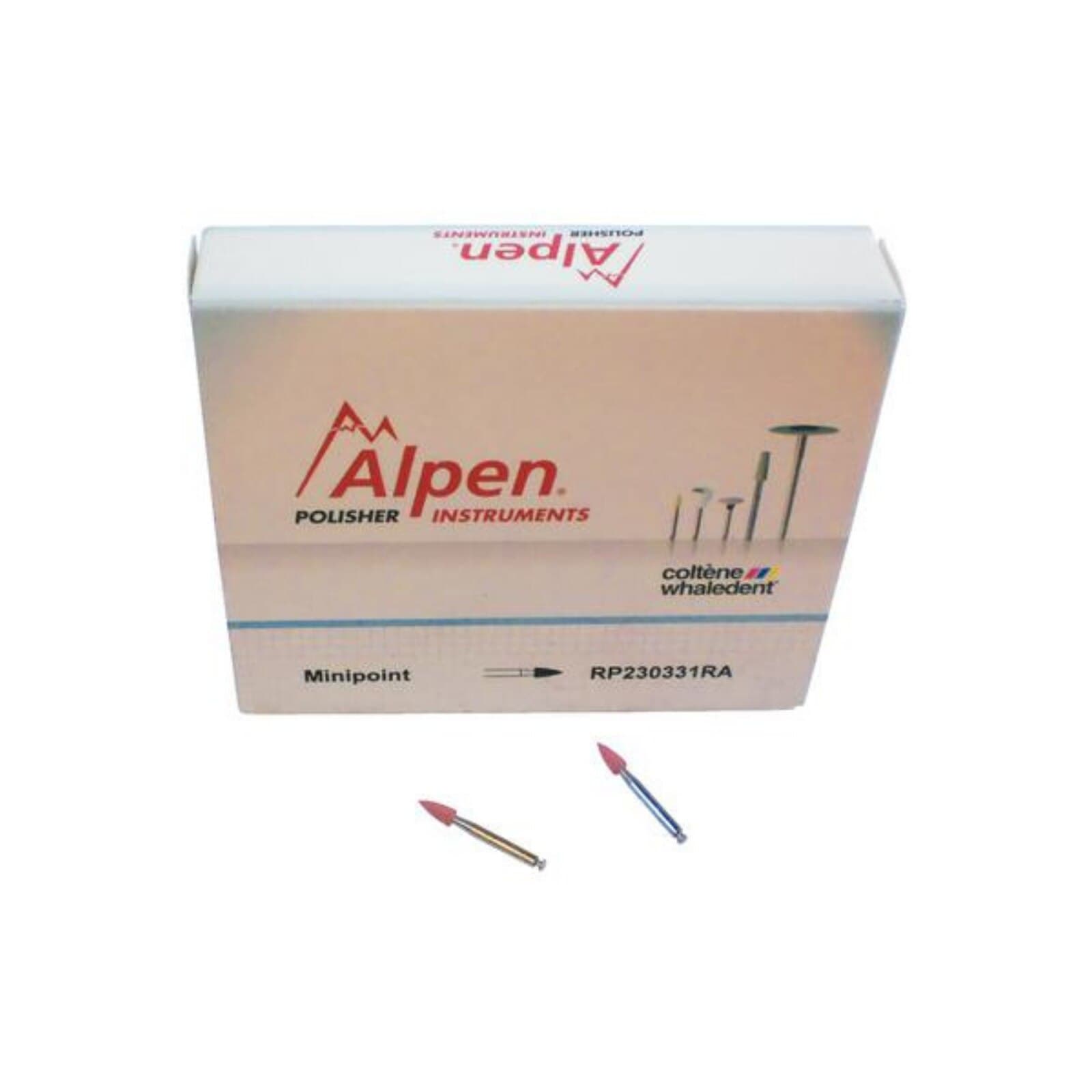 Alpen Polisher Ceramic Plus Minipoint Fine RA, 5/Pkg, #RP230331RA thumbnail 2