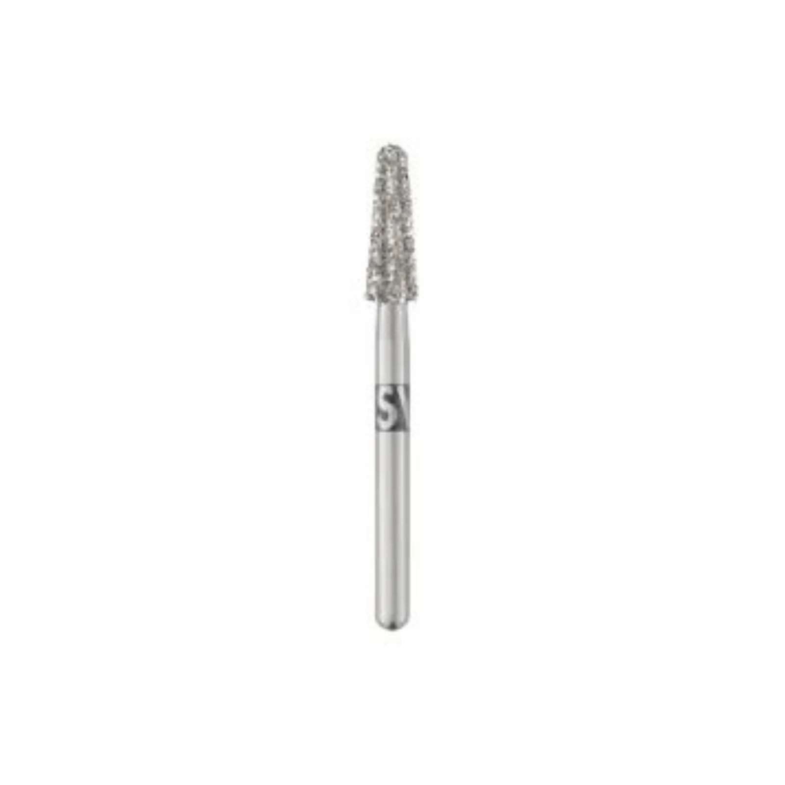 SS White Revelation Diamond Bur, Friction Grip, Super Coarse, Round End Taper, 855-025SC, 5/Pk thumbnail 2