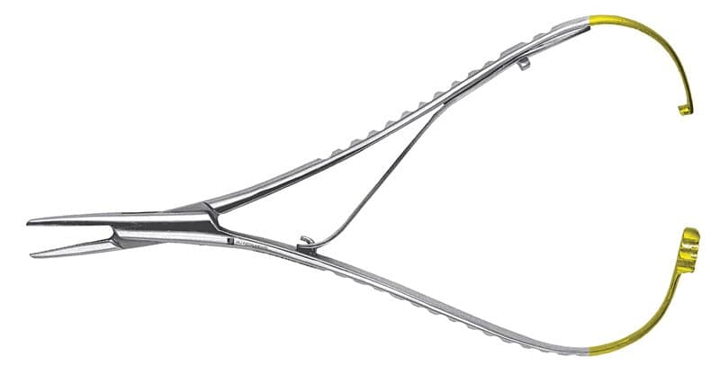 Mathieu Needle Holder 4.75" Del Carbide - Mathieu Needle Holder 4.75'' Del Carbide - Image 1