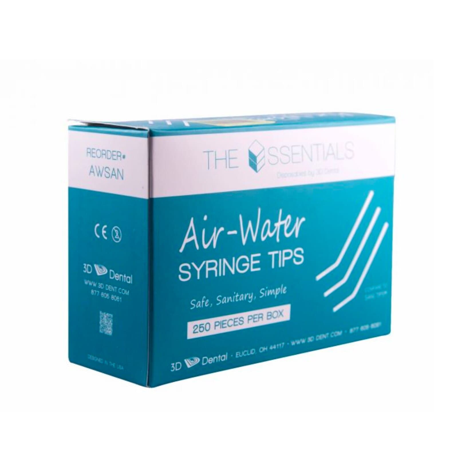 Sani-Tip Type Plastic Air/Water Syringe Tips, Clear, 1500/Pk, AWST-1500 thumbnail 7