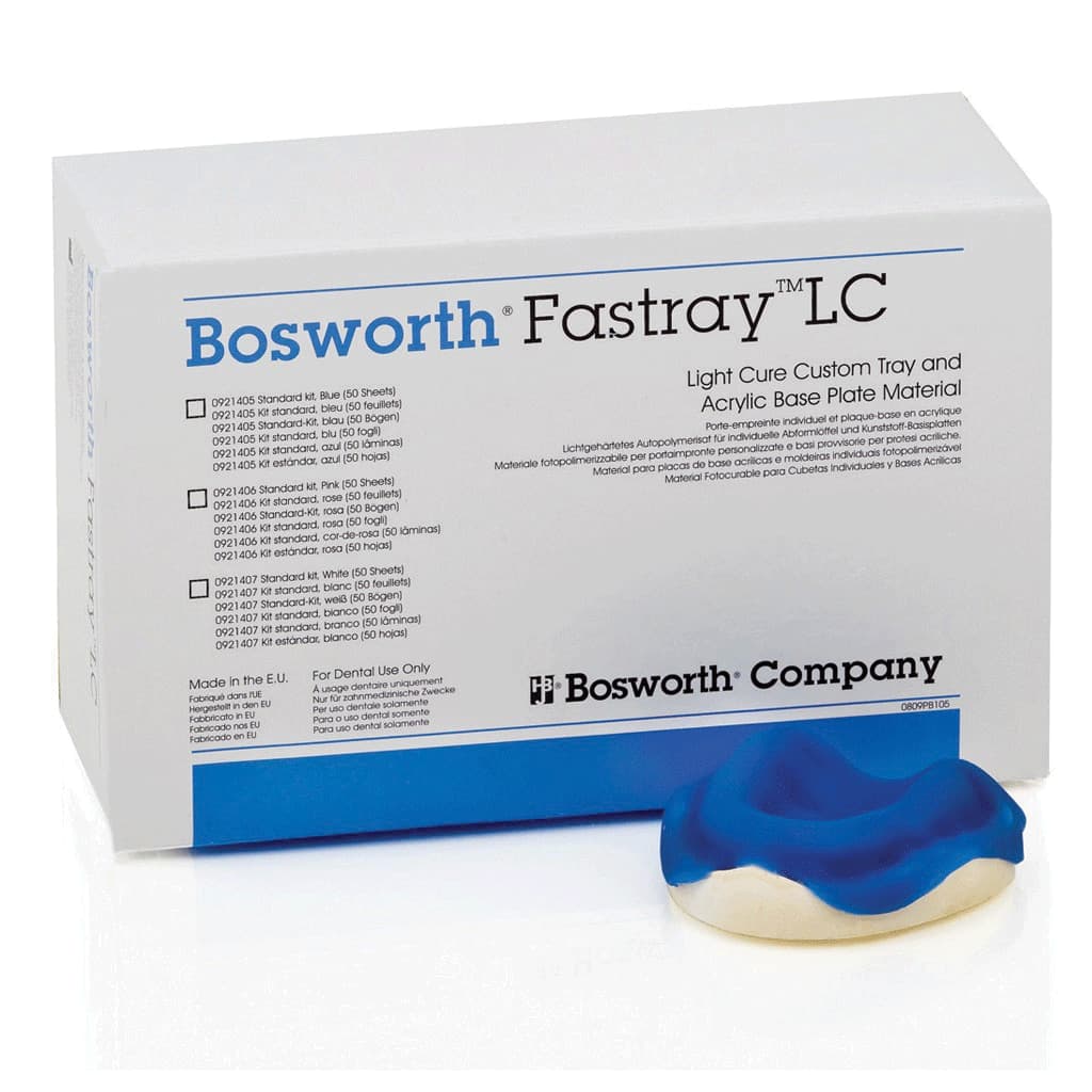 Keystone Fastray LC Light-Cured Custom Tray Material, Standard, White, 50 Sheets/Pk, 921407 thumbnail 2