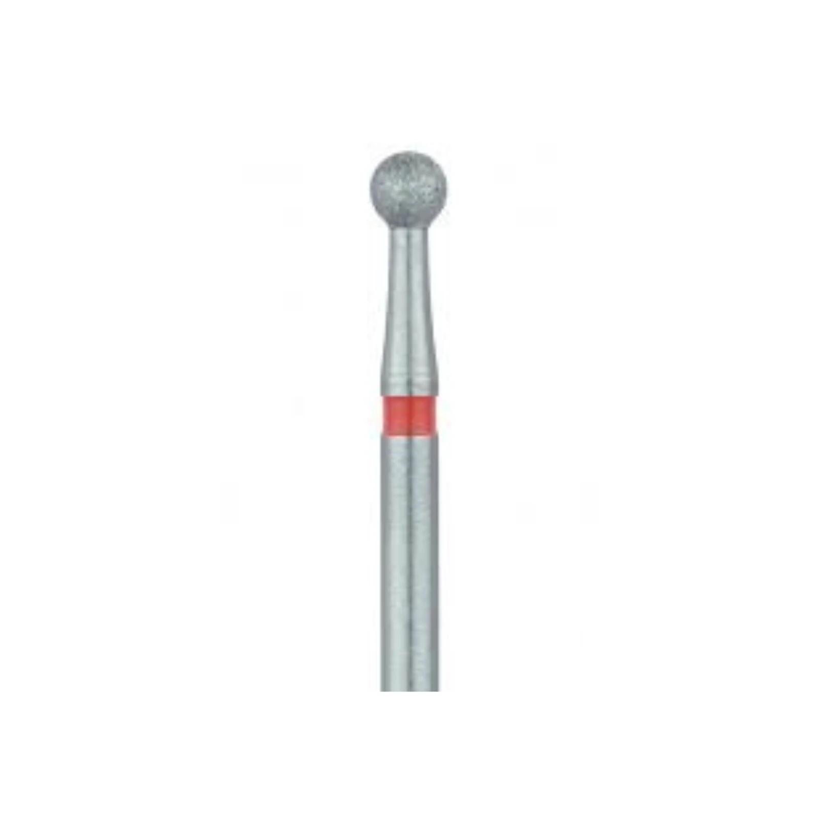 Meisinger Multi-Use Diamond Burs, FG, Round, # 801F, 2.1 mm, Fine, Red, 5/Pk, 801F-021-FG - Meisinger Multi-Use Diamond Burs, FG, Round, # 801F, 2.1 mm, Fine, Red, 5/Pk, 801F-021-FG - Image 1