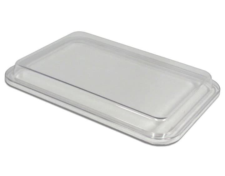 Zirc B-Lok Non-Locking Tray Cover, Clear, Fits B-Size Flat and Divided Trays, 14" x 10-1/8" x 5/16", 1/Pk, 20Z441 thumbnail 3