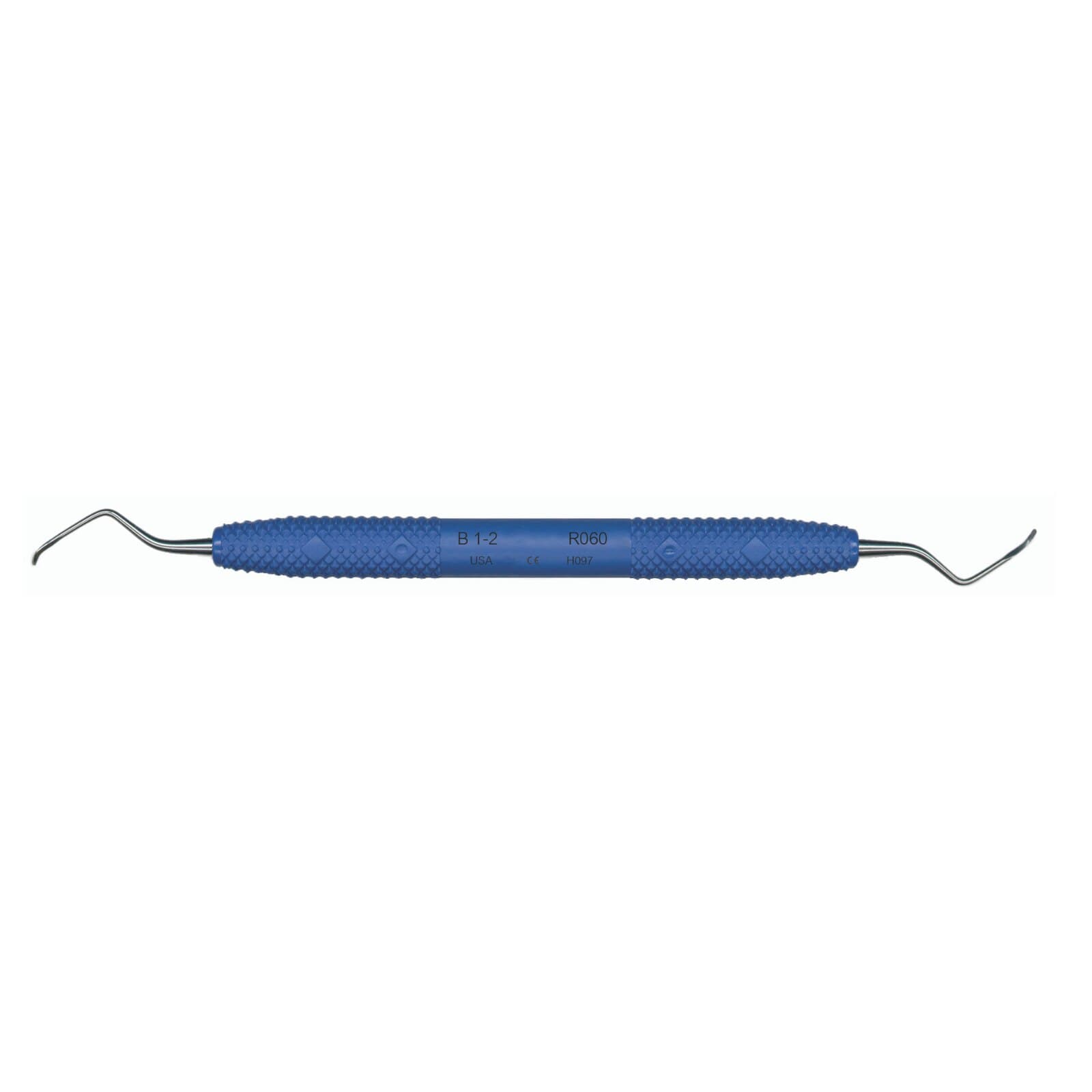 PDT Cruise Line Barnhart 1-2 Universal Curette, Double-Ended, Blue Resin Handle, 1/Pk, R060 thumbnail 7