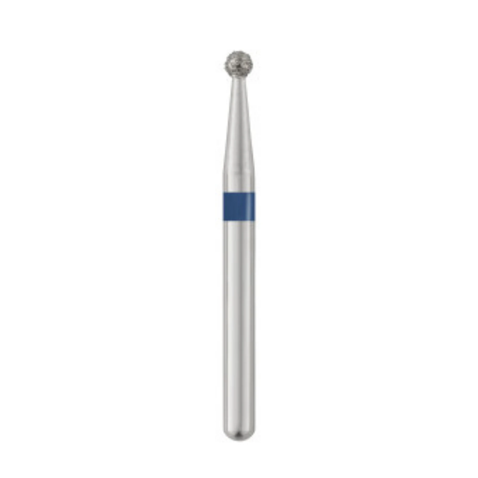 SS White Piranha Diamond Bur, FG Round, Medium Grit, 801-014M, Single-Use, Sterile, 25/Pk thumbnail 2
