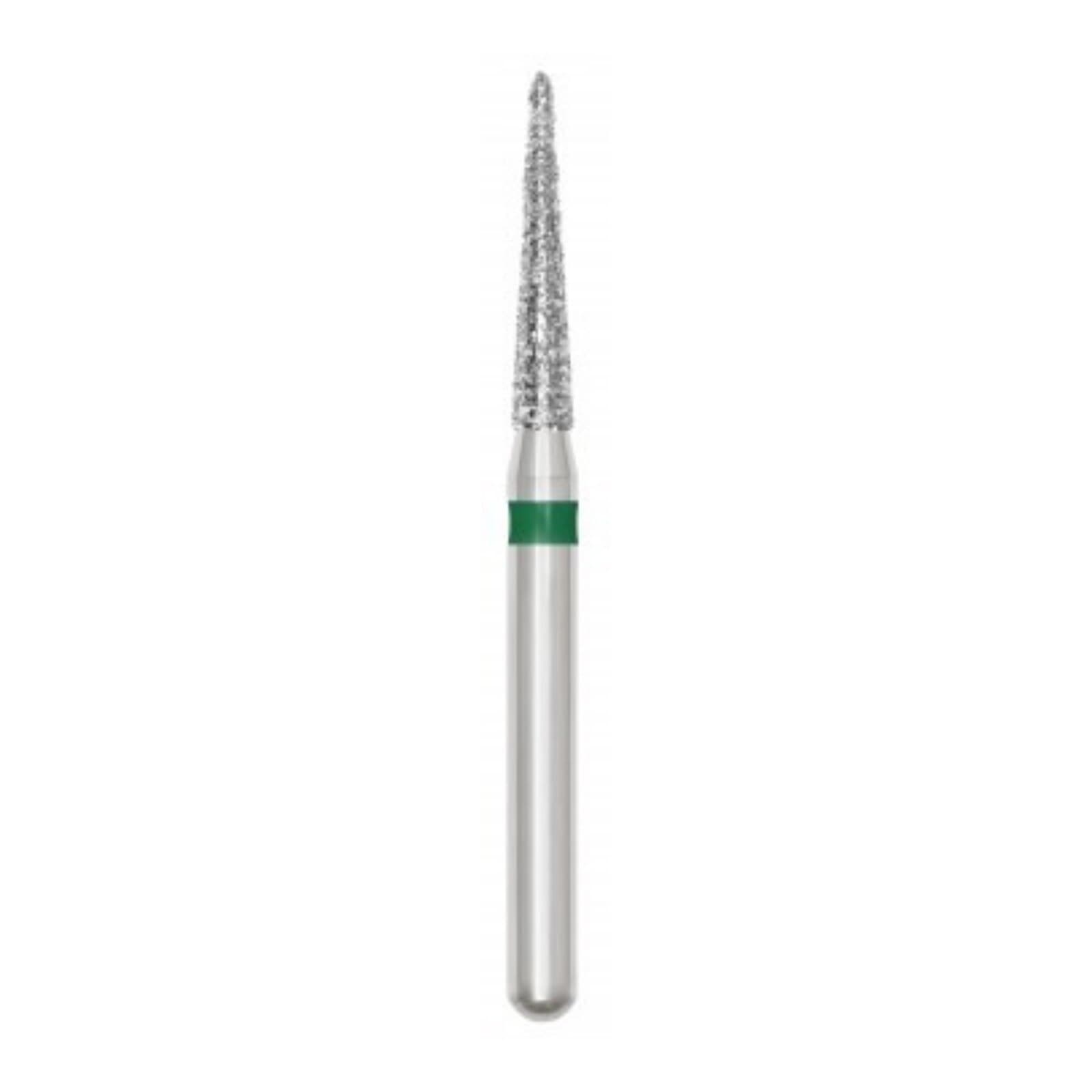 SS White Revelation Diamond Bur #858-014C, Coarse, Cone Round End, Friction Grip, 5/Pk thumbnail 2