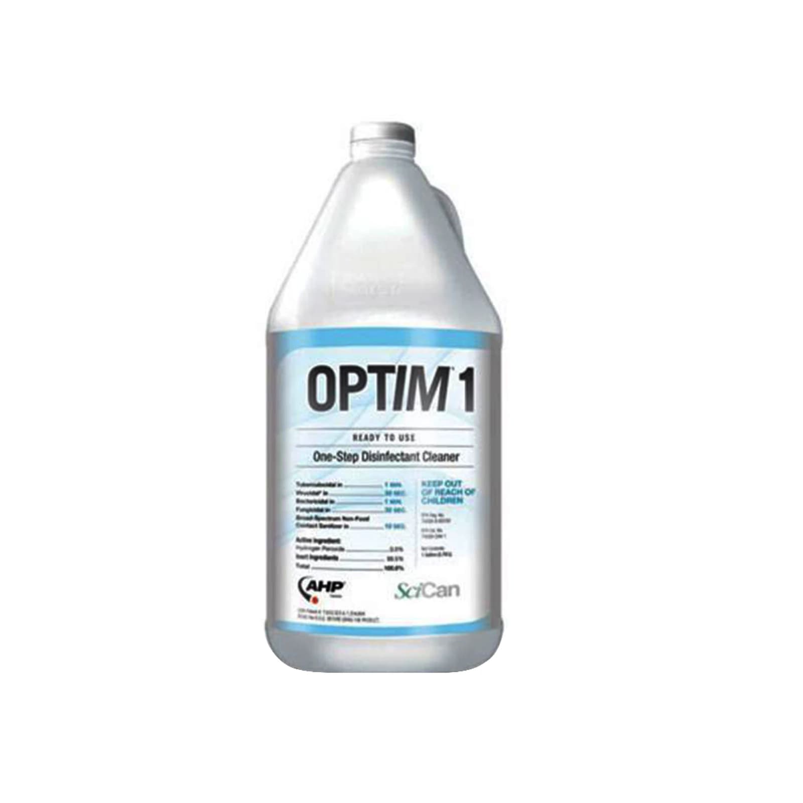 Optim 1 Disinfectant Solution, 1 Gallon Bottle, 0.5% Hydrogen Peroxide, EPA #74559-9, OPT1-4X1 thumbnail 5