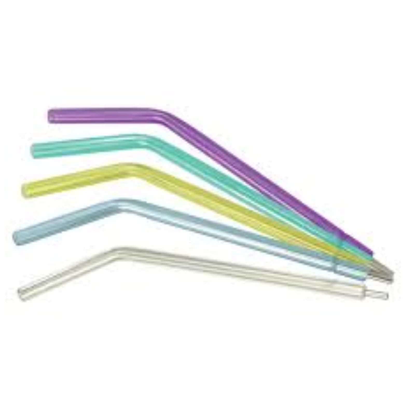 Plasdent ACUTIPS A/W Syringe Tips, 3-Way, Yellow/Clear, 250/Bag - ACUTIPS A/W Syringe Tips 3-Way 250/Bag Yellow/Clear - Image 1