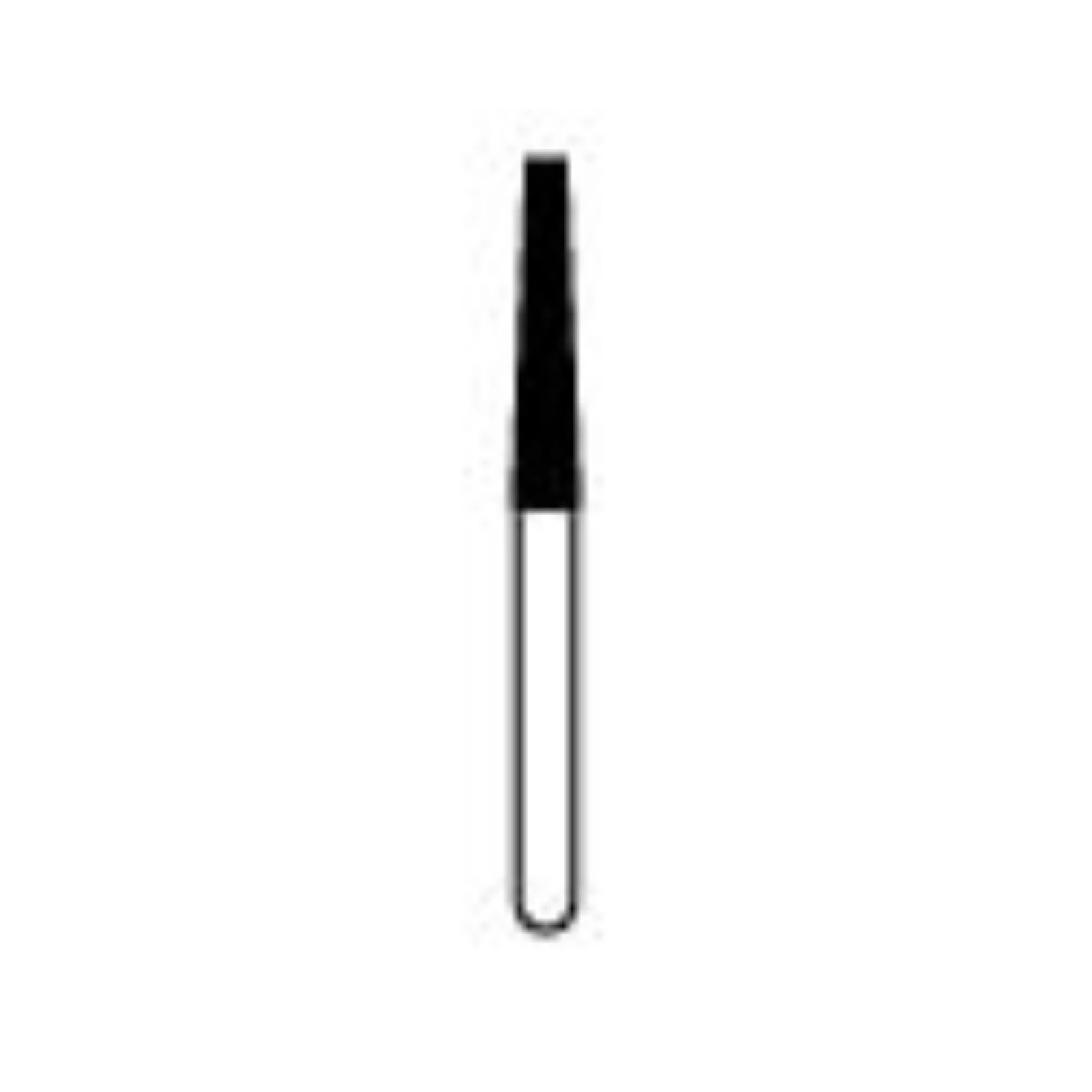 NTI Diamond Bur, FG, Flat End Taper, #848, 1.8 mm, Coarse, Green, 5/Pk, C848-018 thumbnail 3