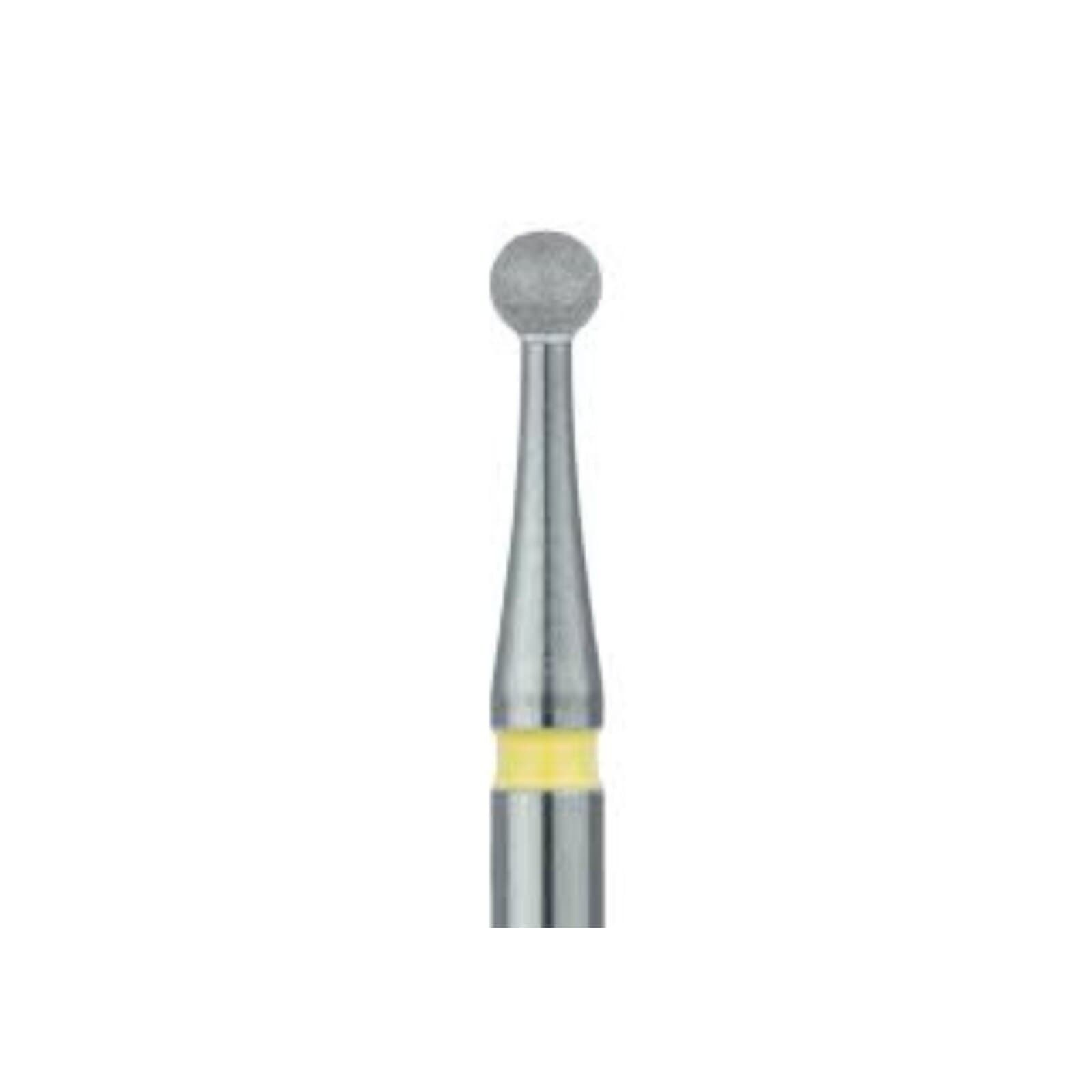 Meisinger 801C-023-RA Diamond Bur, Round, 2.3 mm, X-Fine Grit, Right Angle, 5/Pk thumbnail 2