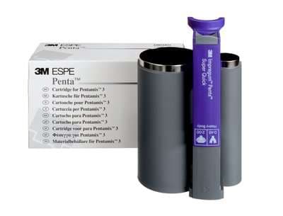 3M (Solventum) Impregum Penta Super Quick Heavy Body Polyether Impression Material Cartridge, 50 ml, Mint, 69401 thumbnail 3